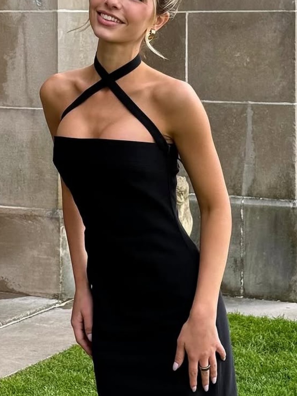Cynthia Rowley Formal Black Muti-Wear Dress